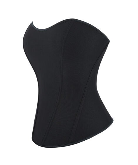 Elegant Black Corset with Shaping Design for Perfect Silhouette - Image 3