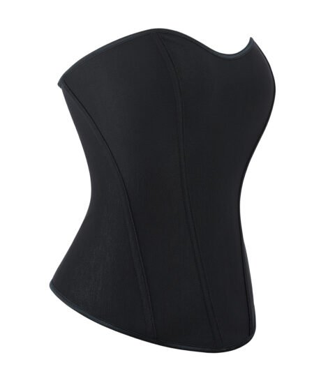 Elegant Black Corset with Shaping Design for Perfect Silhouette - Image 4