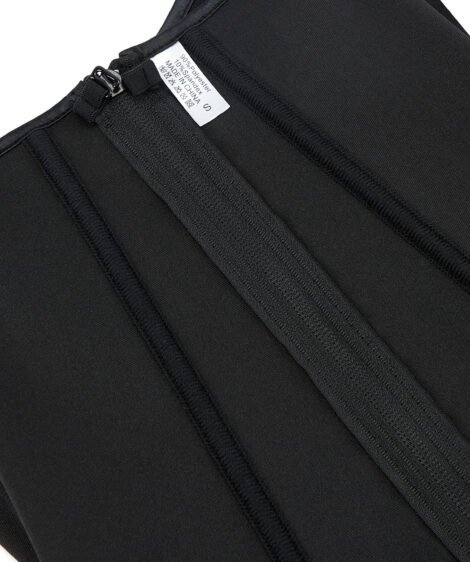 Elegant Black Corset with Shaping Design for Perfect Silhouette - Image 9